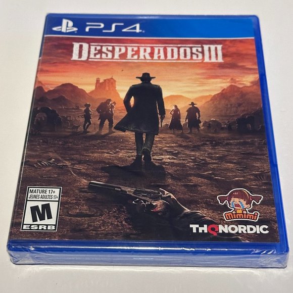 Desperados III Sony PS4 Playstation 4 Factory Sealed - Picture 1 of 3
